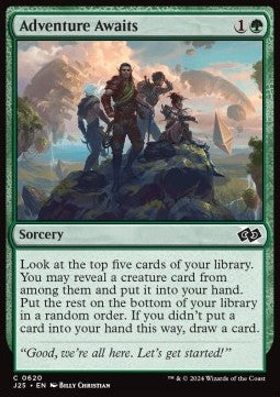 Adventure Awaits - Foundations Jumpstart (Common) [J25-620]