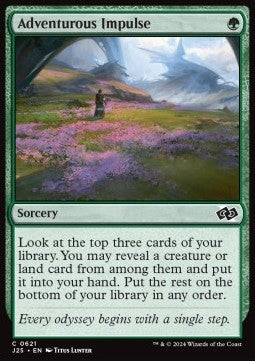 Adventurous Impulse - Foundations Jumpstart (Common) [J25-621]