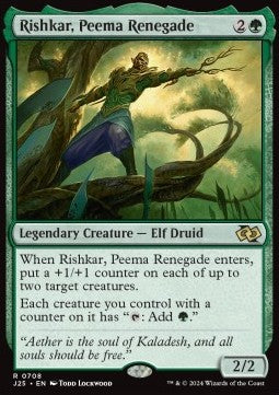 Rishkar, Peema Renegade - Foundations Jumpstart (Rare) [J25-708]
