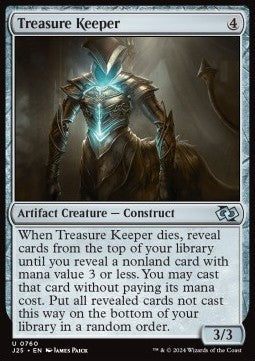 Treasure Keeper - Foundations Jumpstart (Uncommon) [J25-760]