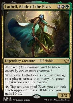 Lathril, Blade of the Elves - Magic: The Gathering Foundations (Rare) [FDN-242]