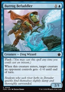 Burrog Befuddler - Magic: The Gathering Foundations: Beginner Box (Common) [BFDN-504]