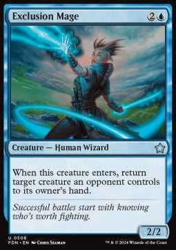 Exclusion Mage - Magic: The Gathering Foundations: Beginner Box (Uncommon) [BFDN-508]