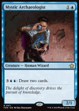 Mystic Archaeologist - Magic: The Gathering Foundations: Beginner Box (Rare) [BFDN-511]