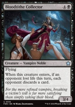 Bloodtithe Collector - Magic: The Gathering Foundations: Beginner Box (Uncommon) [BFDN-516]