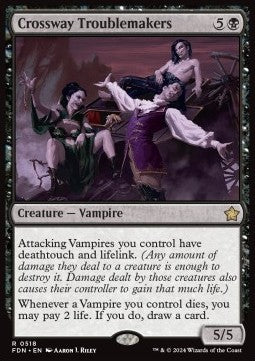 Crossway Troublemakers - Magic: The Gathering Foundations: Beginner Box (Rare) [BFDN-518]