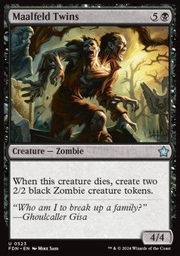 Maalfeld Twins - Magic: The Gathering Foundations: Beginner Box (Uncommon) [BFDN-523]