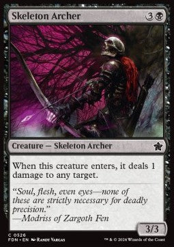 Skeleton Archer - Magic: The Gathering Foundations: Beginner Box (Common) [BFDN-526]