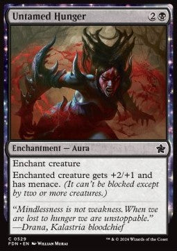 Untamed Hunger - Magic: The Gathering Foundations: Beginner Box (Common) [BFDN-529]