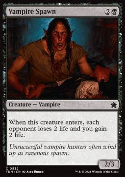 Vampire Spawn - Magic: The Gathering Foundations: Beginner Box (Common) [BFDN-532]
