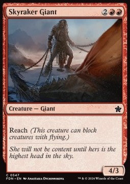 Skyraker Giant - Magic: The Gathering Foundations: Beginner Box (Common) [BFDN-547]
