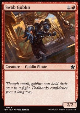 Swab Goblin - Magic: The Gathering Foundations: Beginner Box (Common) [BFDN-548]
