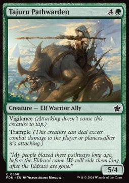 Tajuru Pathwarden - Magic: The Gathering Foundations: Beginner Box (Common) [BFDN-558]