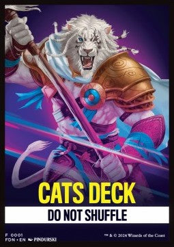 Beginner Box Theme Card: Cats - Magic: The Gathering Foundations: Beginner Box (Tip Card) [BFDN-F01]