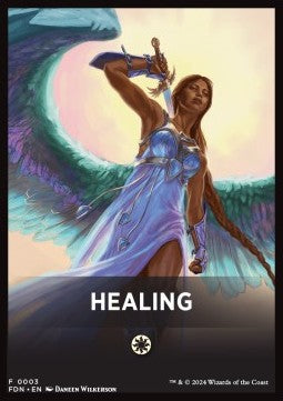 Beginner Box Theme Card: Healing - Magic: The Gathering Foundations: Beginner Box (Tip Card) [BFDN-F03]