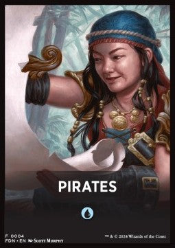 Beginner Box Theme Card: Pirates - Magic: The Gathering Foundations: Beginner Box (Tip Card) [BFDN-F04]