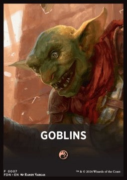 Beginner Box Theme Card: Goblins - Magic: The Gathering Foundations: Beginner Box (Tip Card) [BFDN-F07]