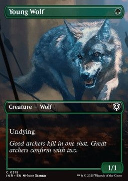 Young Wolf (V.1) - Innistrad Remastered: Extras (Common) [XINR-319]