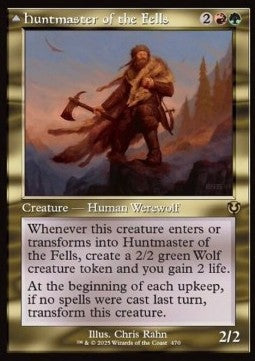 Huntmaster of the Fells / Ravager of the Fells (V.2) - Innistrad Remastered: Extras (Rare) [XINR-470]