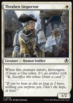 Thraben Inspector - Innistrad Remastered (Common) [INR-45]
