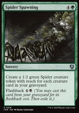 Spider Spawning - Innistrad Remastered (Uncommon) [INR-216]