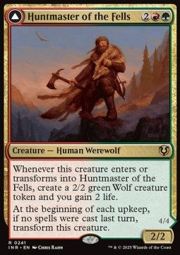 Huntmaster of the Fells / Ravager of the Fells - Innistrad Remastered (Rare) [INR-241]