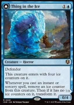 Thing in the Ice / Awoken Horror - Innistrad Remastered (Rare) [INR-91]
