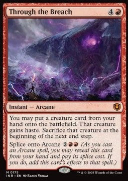Through the Breach - Innistrad Remastered (Mythic) [INR-175]