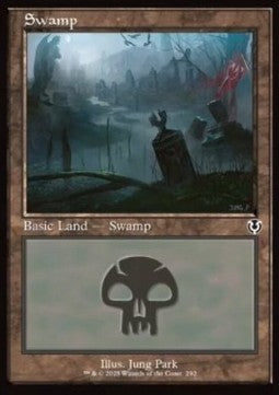 Swamp (V.1) - Innistrad Remastered (Land) [INR-292]