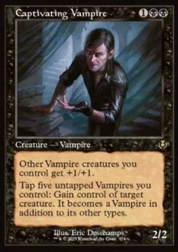 Captivating Vampire (V.1) - Innistrad Remastered: Extras (Rare) [XINR-374]