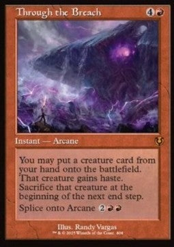 Through the Breach (V.1) - Innistrad Remastered: Extras (Mythic) [XINR-404]
