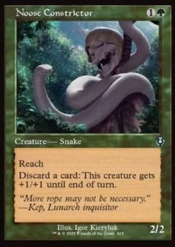 Noose Constrictor - Innistrad Remastered: Extras (Uncommon) [XINR-415]