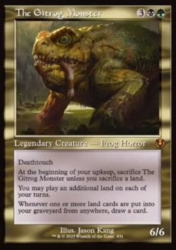 The Gitrog Monster - Innistrad Remastered: Extras (Mythic) [XINR-431]