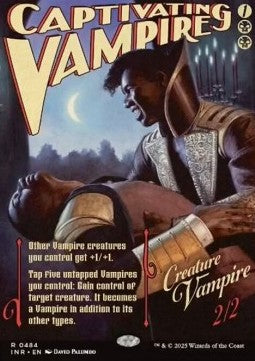 Captivating Vampire (V.2) - Innistrad Remastered: Extras (Rare) [XINR-484]