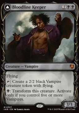 Bloodline Keeper / Lord of Lineage (V.1) - Innistrad Remastered: Extras (Mythic) [XINR-327]