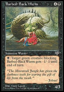 Barbed-Back Wurm - Mirage (Uncommon)