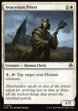 Avacynian Priest - Innistrad Remastered (Common) [INR-12]