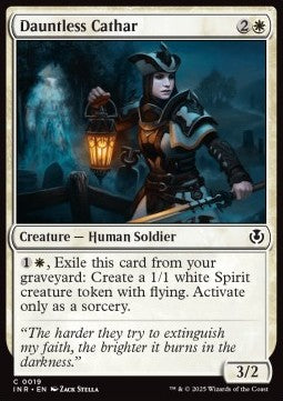 Dauntless Cathar - Innistrad Remastered (Common) [INR-19]