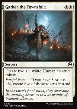 Gather the Townsfolk - Innistrad Remastered (Common) [INR-23]
