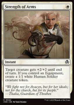 Strength of Arms - Innistrad Remastered (Common) [INR-42]