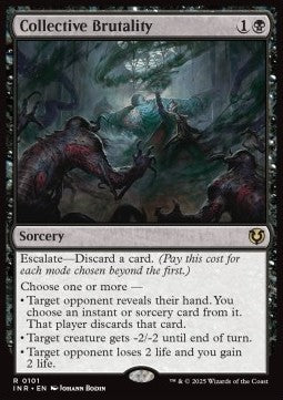 Collective Brutality - Innistrad Remastered (Rare) [INR-101]