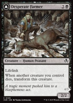 Desperate Farmer // Depraved Harvester - Innistrad Remastered (Common) [INR-105]
