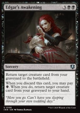 Edgar's Awakening - Innistrad Remastered (Uncommon) [INR-108]