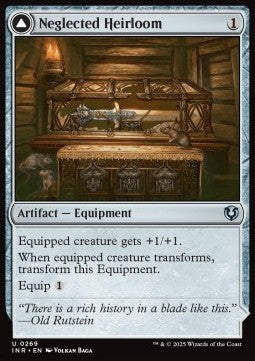 Neglected Heirloom / Ashmouth Blade - Innistrad Remastered (Uncommon) [INR-269]