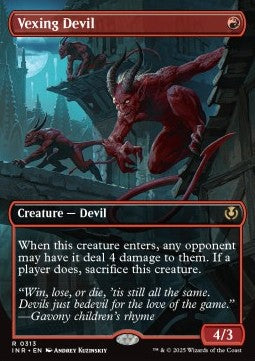 Vexing Devil - Innistrad Remastered: Extras (Rare) [XINR-313]