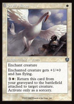 Gryff's Boon - Innistrad Remastered: Extras (Uncommon) [XINR-342]