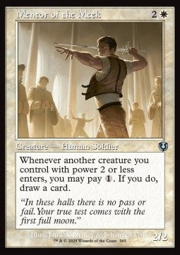 Mentor of the Meek - Innistrad Remastered: Extras (Uncommon) [XINR-345]
