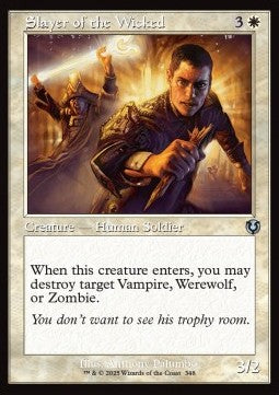 Slayer of the Wicked - Innistrad Remastered: Extras (Uncommon) [XINR-348]