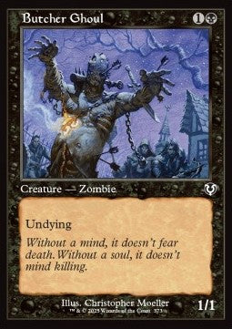 Butcher Ghoul - Innistrad Remastered: Extras (Common) [XINR-373]