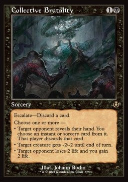 Collective Brutality (V.2) - Innistrad Remastered: Extras (Rare) [XINR-375]